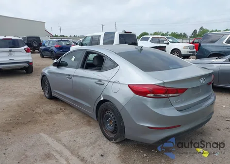 2017 Hyundai Elantra Se из США, поврежденный, VIN 5NPD84LF2HH121290